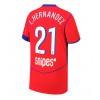 Paris Saint-Germain Lucas Hernandez #21 Tredje Tröja 2025-26 Korta ärmar Paris Saint-Germain Lucas Hernandez #21 Tredje Tröja 2025-26 Korta ärmar